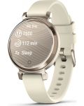 Смарт часовник Garmin - Lily 2, 25.4 mm, 0.84'', Cream Gold - 1t