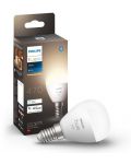 Смарт крушка Philips - HUE White, LED, 5.7W, E14, P45, dimmer - 3t