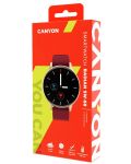 Смарт часовник Canyon - Badian SW-68, 45mm, 1.28'', златист - 4t