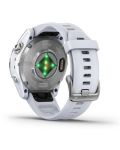 Смарт часовник Garmin - epix Pro Gen 2, 42mm, 1.2'', сив/бял - 8t