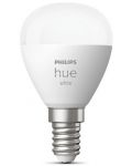 Смарт крушка Philips - HUE White, LED, 5.7W, E14, P45, dimmer - 1t