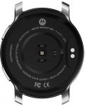 Смарт часовник Motorola - Moto Watch 100, 42mm, 1.3", сив - 2t