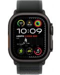 Смарт часовник Аpple - Watch Ultra2 v2 Cell, 49 mm, M/L, Black Titanium Case with Black Trail Loop - 1t