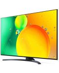 Смарт телевизор LG - 55NANO763QA, 55'', NanoCell, 4K, черен - 2t