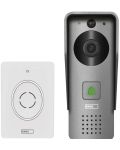 Смарт видео звънец Emos - GoSmart, IP-09C/H4031, Wi-Fi, сив - 1t