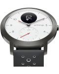 Смарт часовник Withings - Steel HR Sport, 40mm, черен/бял - 2t