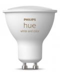 Смарт крушка Philips - Hue, 4.3W, GU10, dimmer - 3t