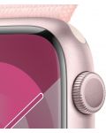Смарт часовник Apple - Watch S9, 45mm, 1.9'', Light Pink Sport Loop - 3t