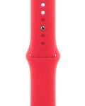 Смарт часовник Apple - Watch S9, 41mm, 1.69'', M/L, Product Red Sport - 6t