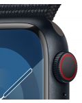 Смарт часовник Apple - Watch S9, Cellular, 41mm, Midnight Sport Loop - 3t