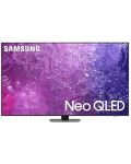 Смарт телевизор Samsung - Neo 65QN90C, 65", QLED, 4K, сребрист - 1t
