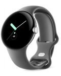 Смарт часовник Google - Pixel Watch, 41mm, Wi-Fi, 1.4'', Silver - 2t