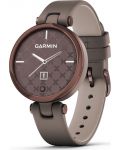 Смарт часовник Garmin - Lily Classic, 34mm, 0.84", бронзов/кафяв - 1t