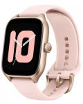 Смарт часовник Amazfit - GTS 4, 44mm, 1.75'', Rosebud Pink - 2t