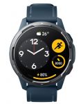 Смарт часовник Xiaomi - Watch S1 Active, 1.43'', черен/син - 1t