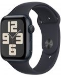 Смарт часовник Apple - Watch SE2 v2, 44mm, S/M, Midnight Sport - 2t