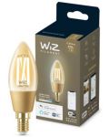 Смарт крушка WiZ - LED, 4.9W, E35 E14, бежова - 2t