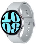 Смарт часовник Samsung - Galaxy Watch6, BT, 44mm, 1.5'', Silver - 1t