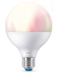 Смарт крушка WiZ - LED, 11W, G95, E27, RGB - 1t