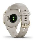 Смарт часовник Garmin - Venu 2S, 40mm, 1.1'', златист/бежов - 6t
