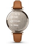 Смарт часовник Garmin - Lily 2 Classic, 25.4 mm, 0.84'', Cream Gold - 2t