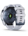 Смарт часовник Garmin - fenix 7X Sapphire Solar, 51mm, син/бял - 7t