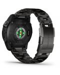 Смарт часовник Garmin - fēnix 7X Pro Sapphire Solar, 51mm, 1.4'', Titanium, черен - 8t
