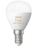 Смарт крушка Philips - Hue Ambiance, 5.1W, E14, P45, dimmer - 3t