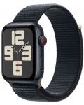 Смарт часовник Apple - Watch SE2 v2 Cellular, 44mm, Midnight Loop - 1t