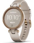 Смарт часовник Garmin - Lily Sport, 34mm, 0.84'', златист/бежов - 1t
