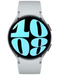 Смарт часовник Samsung - Galaxy Watch6, BT, 44mm, 1.5'', Silver - 3t
