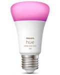 Смарт крушка Philips - Hue, 9W, E27, A60, dimmer - 3t