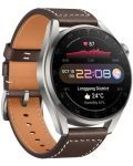 Смарт часовник Huawei - Watch 3 Pro L40E, 48mm, 1.43", сребрист - 4t