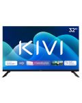Смарт телевизор KIVI - 32H735QB, 32'', DLED, HD, черен - 2t