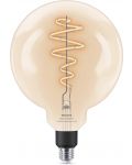 Смарт крушка Philips - Filament, 6.7W LED, E27, G200, dimmer - 1t