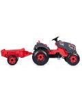 Детски трактор с педали Smoby - Tractor Stronger XXL, с ремарке - 2t