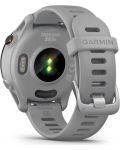 Смарт часовник Garmin - Forerunner 255S, 41mm, Powder Grey - 5t
