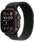 Смарт часовник Аpple - Watch Ultra2 v2 Cell, 49 mm, M/L, Black Titanium Case with Black Trail Loop - 2t