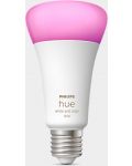 Смарт крушка Philips - Hue, 13.5W, E27, A67, dimmer - 3t