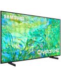 Смарт телевизор Samsung - 65CU8072, 65", LED, 4K, черен - 3t