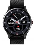 Смарт часовник Xmart - AM1127B, 44 mm, 1.43'', черен - 1t