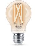 Смарт крушка Philips - Filament, 7W LED, E27, A60, dimmer - 1t