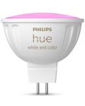 Смарт крушка Philips - Hue Ambiance, 6.3W, GU5.3, RGB, dimmer - 2t