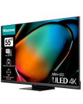 Смарт телевизор Hisense - 55U8KQ, 55'', ULED, 4К, черен - 3t