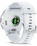 Смарт часовник Garmin - Venu 3, 45 mm, Silver Whitestone/Silicone - 8t