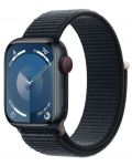 Смарт часовник Apple - Watch S9, Cellular, 45mm, Midnight Sport Loop - 1t