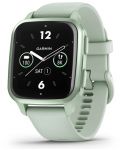 Смарт часовник Garmin - Venu SQ2, 1.41'', Cool Mint - 2t