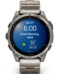 Смарт часовник Garmin - fēnix 8 Sapphire, 47 mm, 1.4'', Titanium, Graphite - 2t