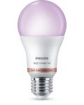 Смарт крушка Philips -  Smart WiZ Led, 8W, E27, A60, RGB, dimmer - 1t