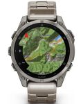 Смарт часовник Garmin - fēnix 8 Sapphire, 47 mm, 1.4'', Titanium, Graphite - 5t